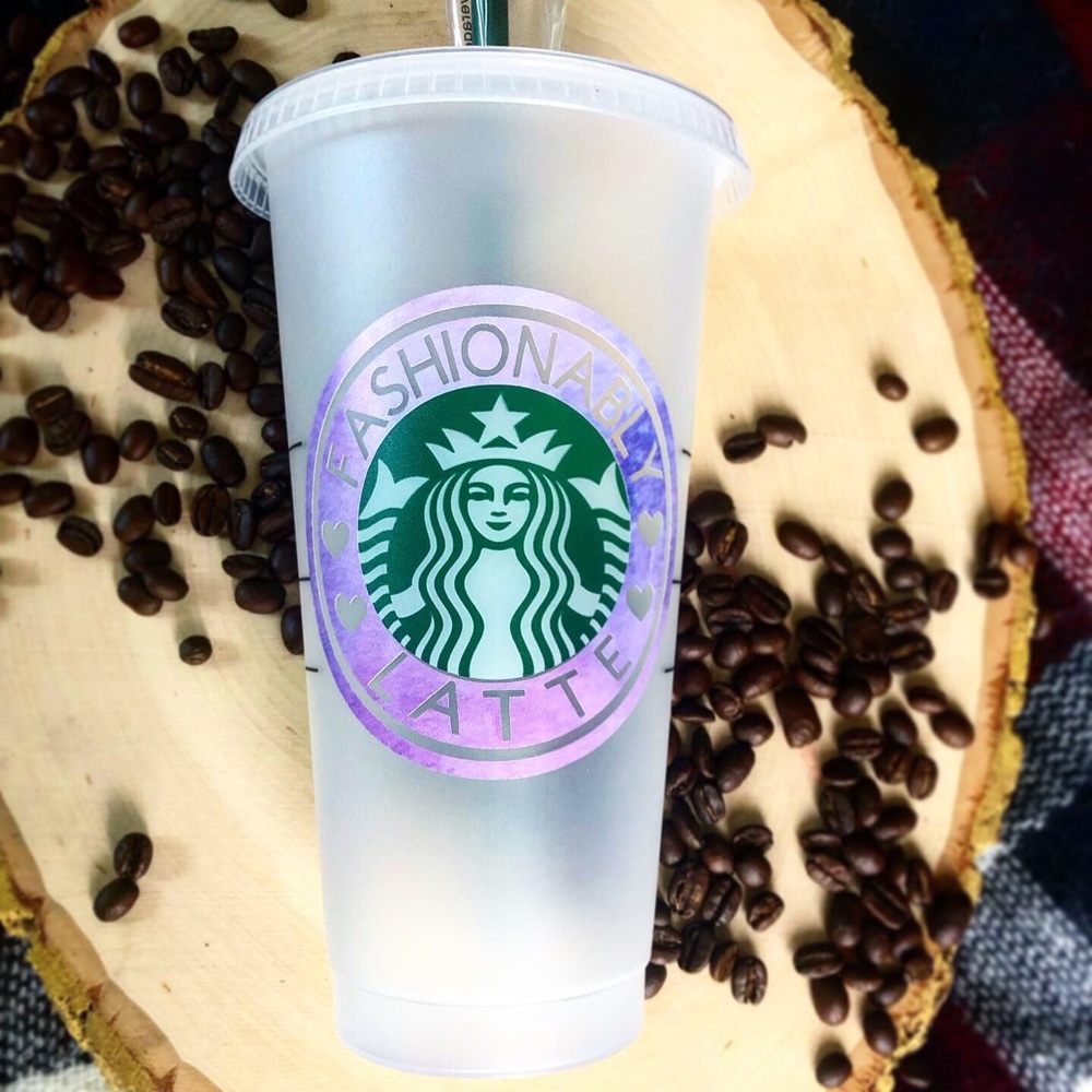 Customized Starbucks venti Iced cups
